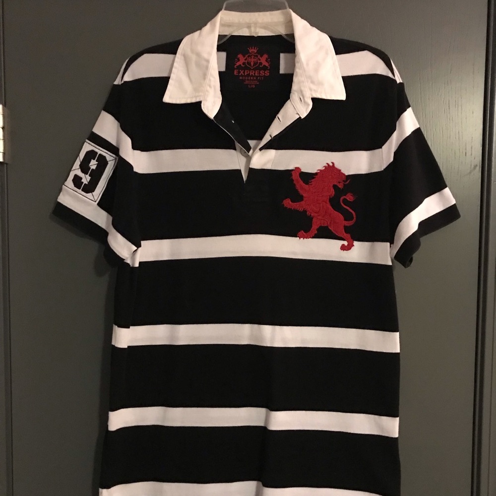 Express Modern Fit Polo Short-sleeve